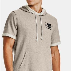Men’s Short Sleeve Terry Hoodie